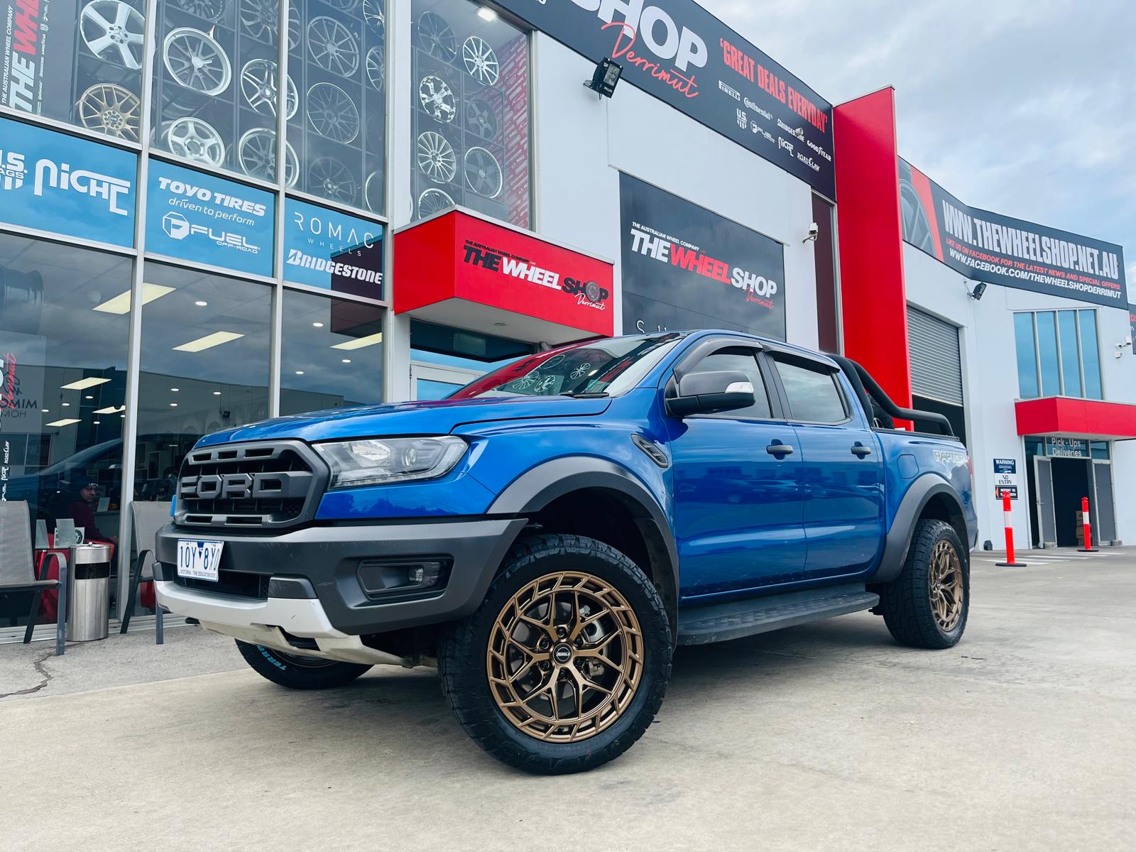 FORD RANGER WITH HUSSLA WHEELS |  | FORD